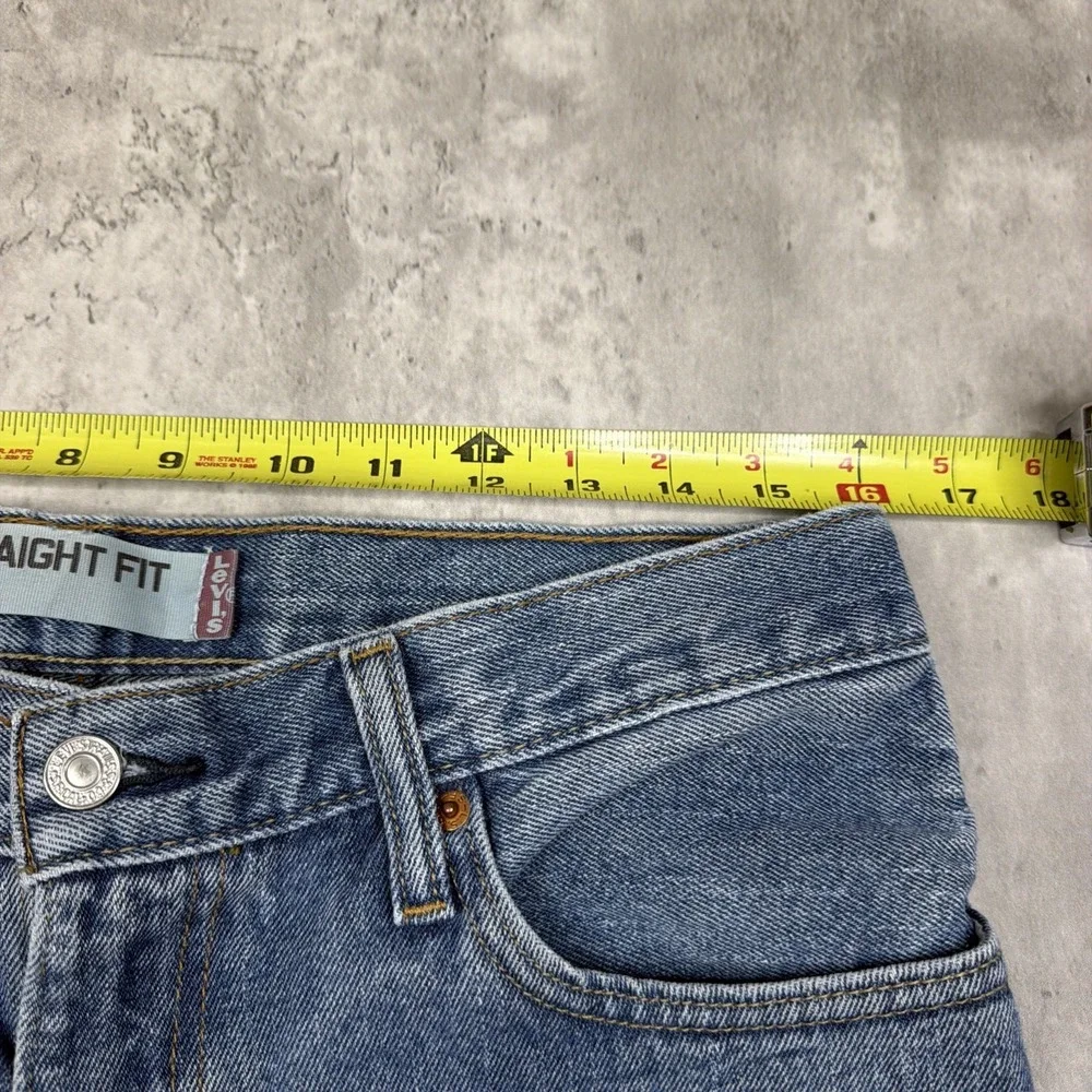 Vintage Levis 505 Jeans Mens 32x32 Blue Denim Regular Fit Straight Leg Y2K USA